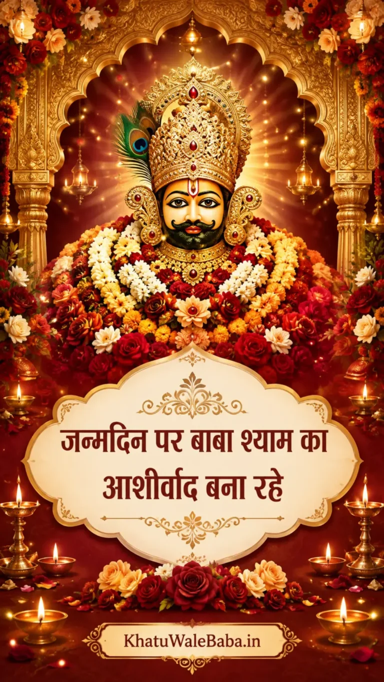 खाटू श्याम जी की फोटो — जन्मदिन स्टेटस 1