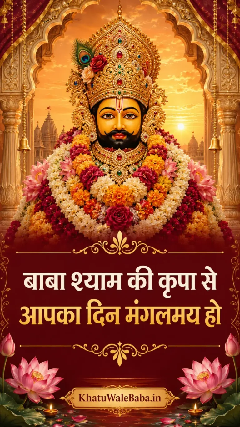 खाटू श्याम जी की फोटो — सुप्रभात स्टेटस 4
