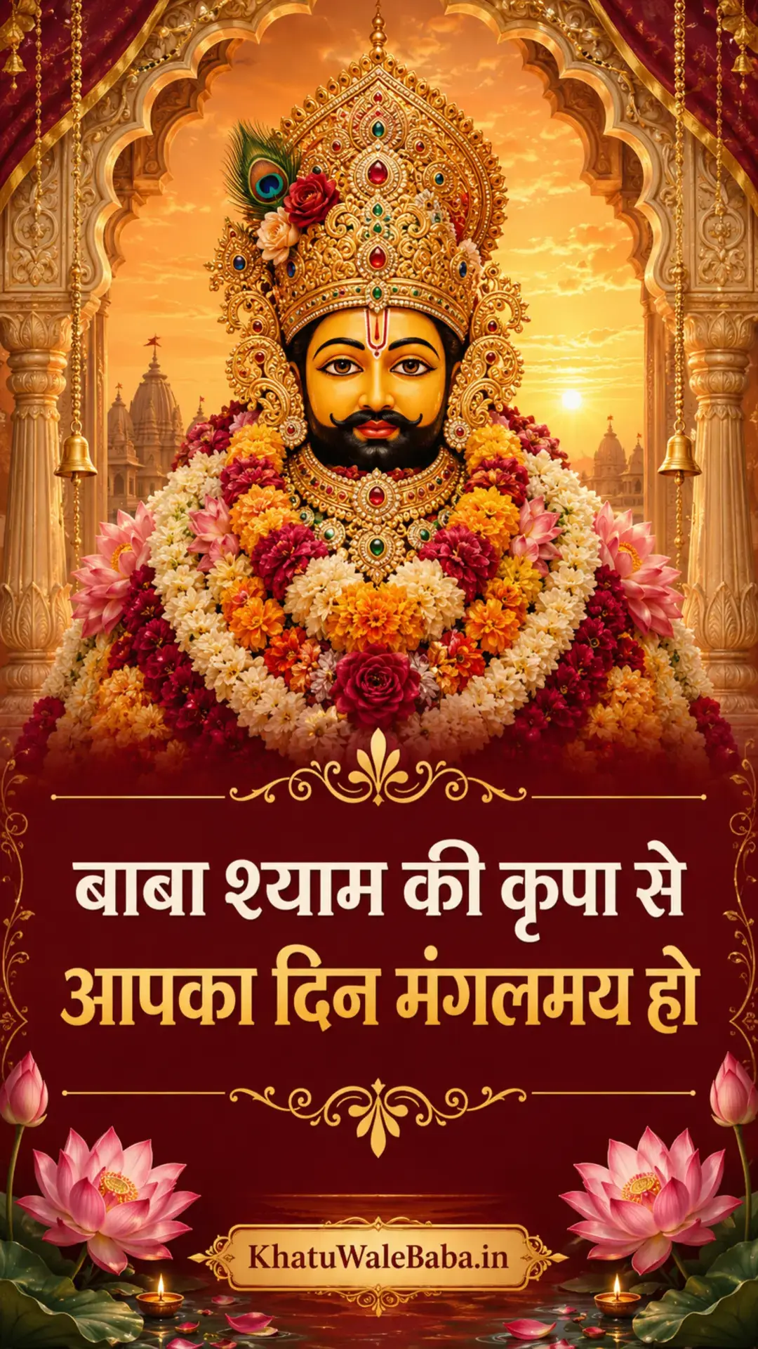 Baba Shyam Ki Kripa Se Din Mangalmay Status