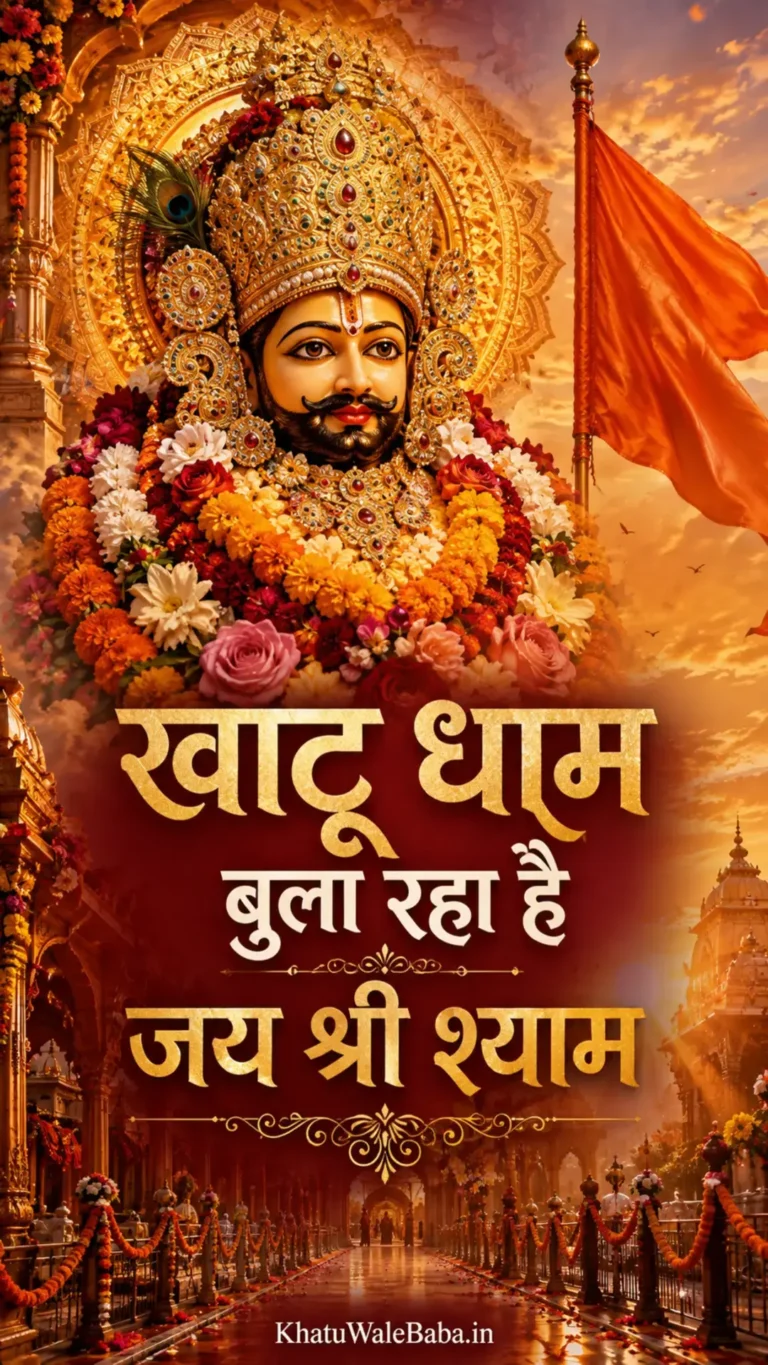 खाटू श्याम जी की फोटो — निशान यात्रा 1