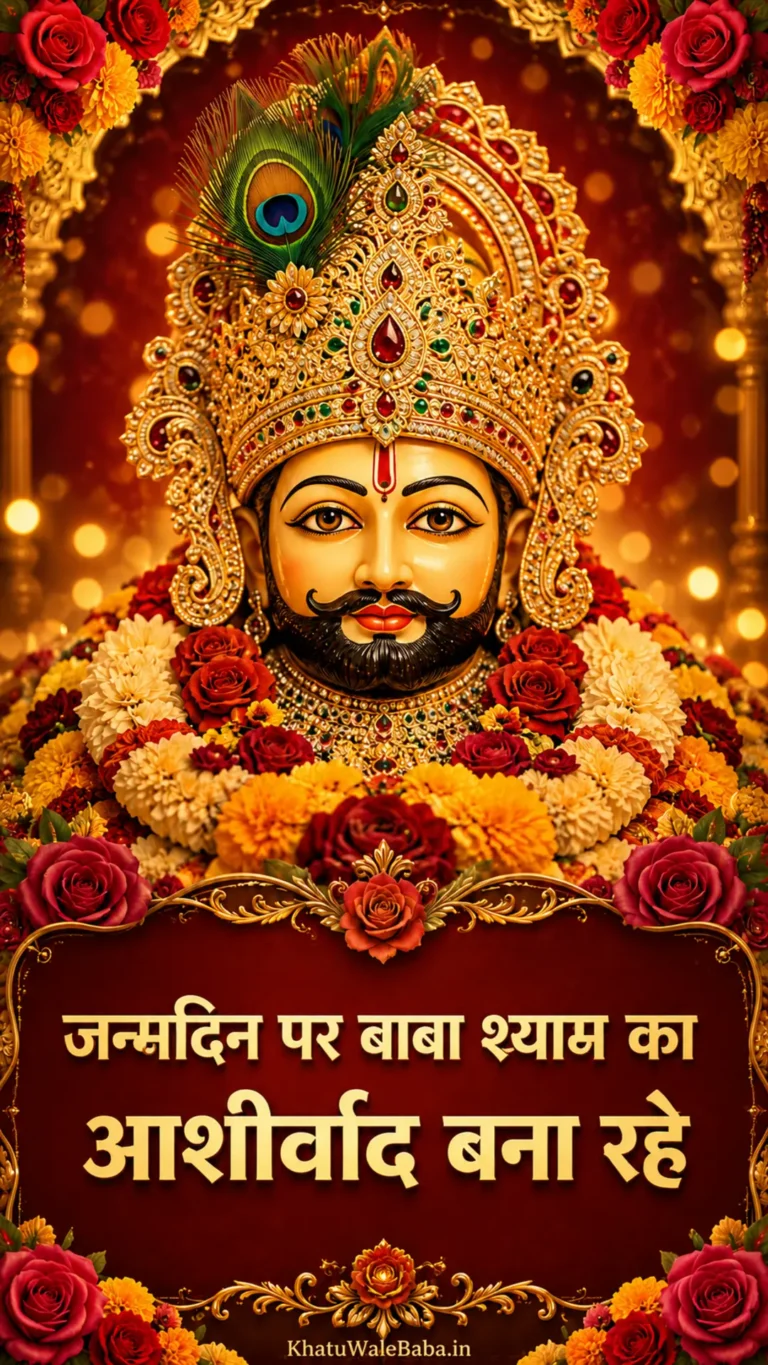 खाटू श्याम जी की फोटो — जन्मदिन स्टेटस 3
