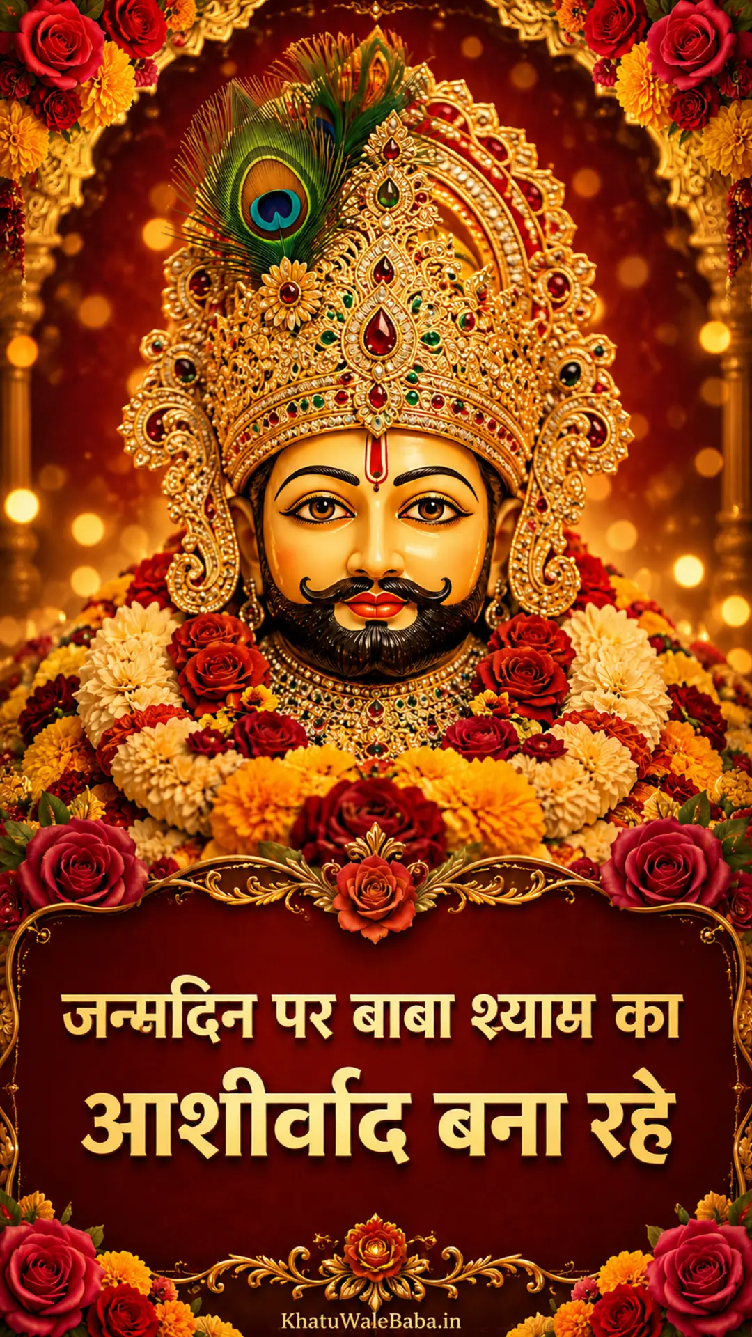 Khatu Shyam Ji Birthday Blessing Status