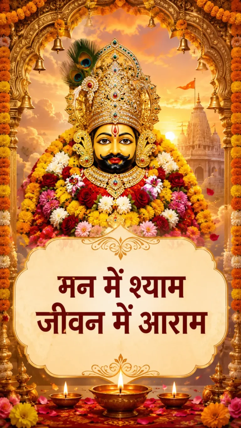 खाटू श्याम जी की फोटो — हिंदी स्टेटस 5